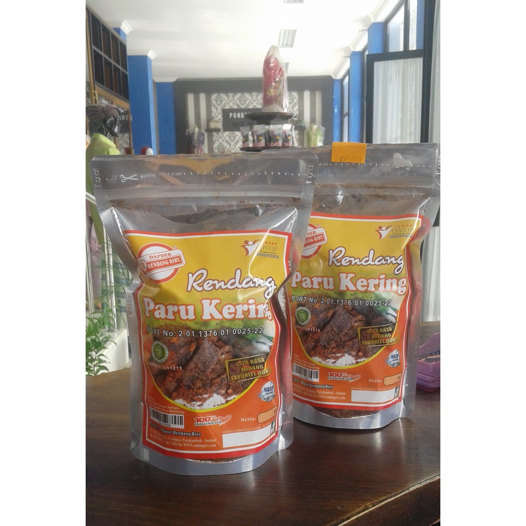 

RENDANG PARU KERING By Dapoer Rendang Riry