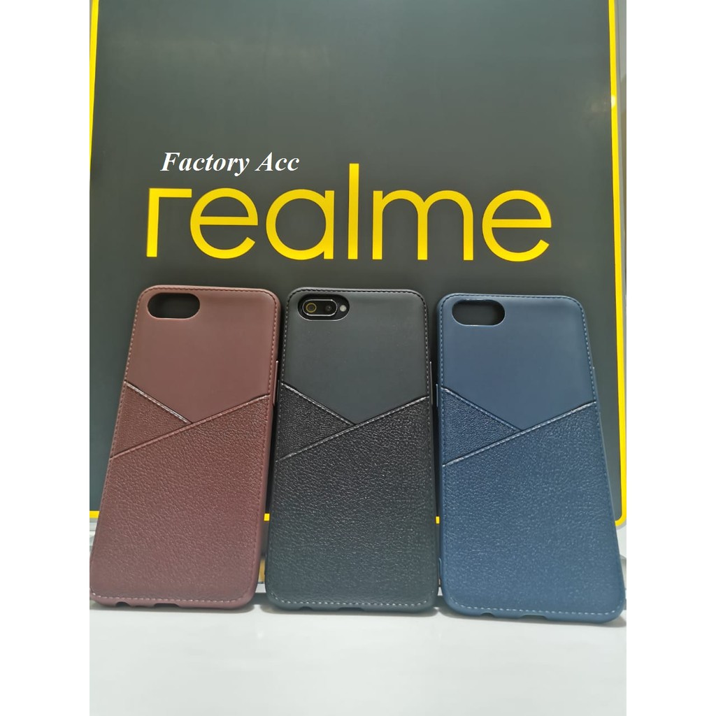 Oppo Realme C2 Soft Case Leather