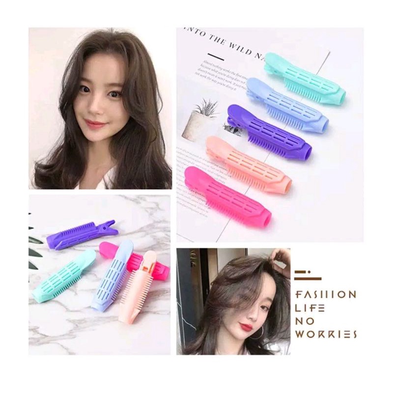 ALAT KERITING RAMBUT / ROLL PONI JEPIT / ROLL RAMBUT PREMIUM / HAIR ROOT PLUFFY CLIP