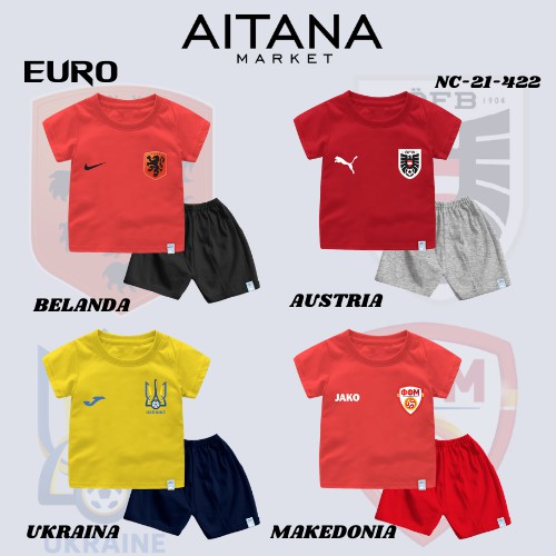 Baju Setelan Bola Team Eropa. tersedia size anak 2- 8 tahun.