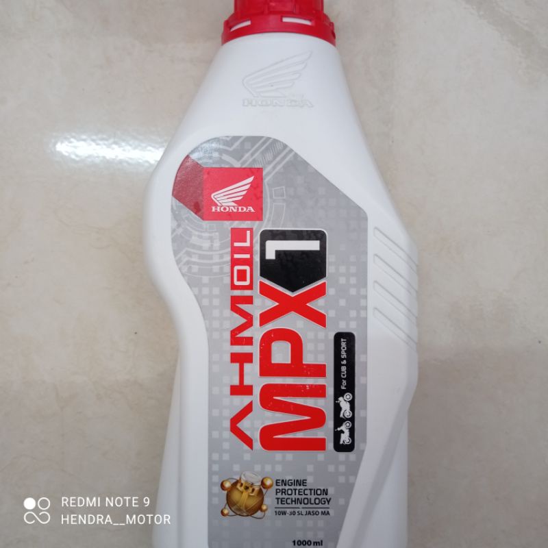 Oli mpx1 1000ML Oli MPX 1 1L ahm oil mpx1