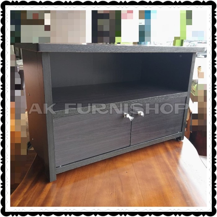 Rak Tv Minimalis Jumbo - Meja Tv 32Inc - Hitam