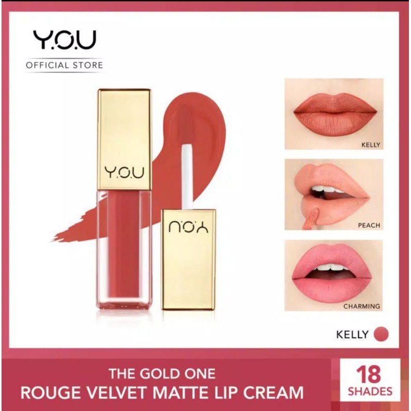 Y.O.U THE SIMPLYCITY Rouge Velvet Matte lip cream