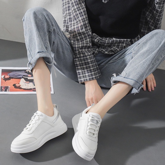 Sepatu Wanita Sneakers Kets Bertali Kasual Fashion Shoes Anti Slip KSM 19-3