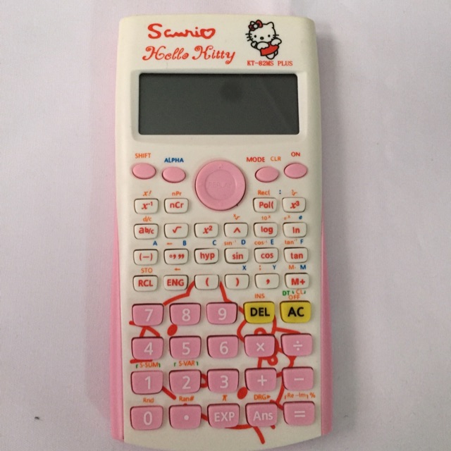 

Scientific calculator hello kitty