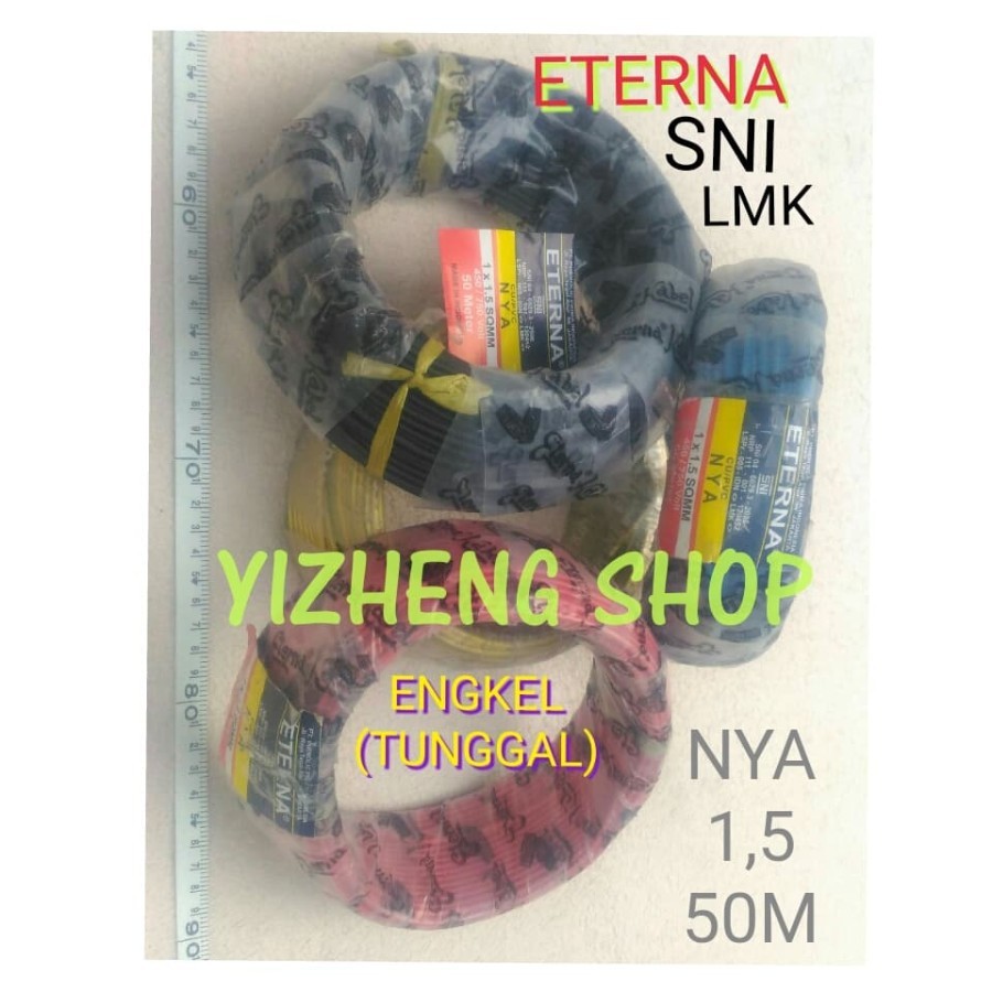 KABEL NYA / TUNGGAL / ENGKEL 1.5 eceran