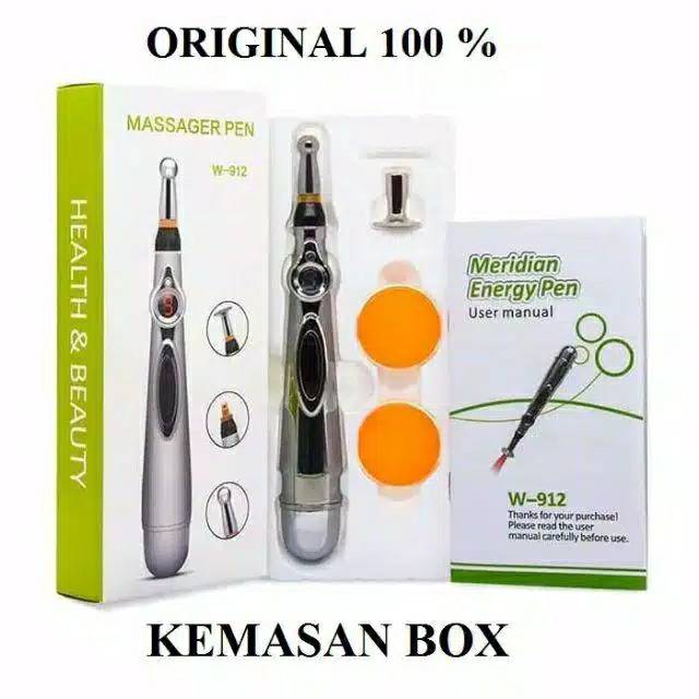 BIG SALE !! Pena Akupuntur Terapi electric Pijat Meridian Pen electric