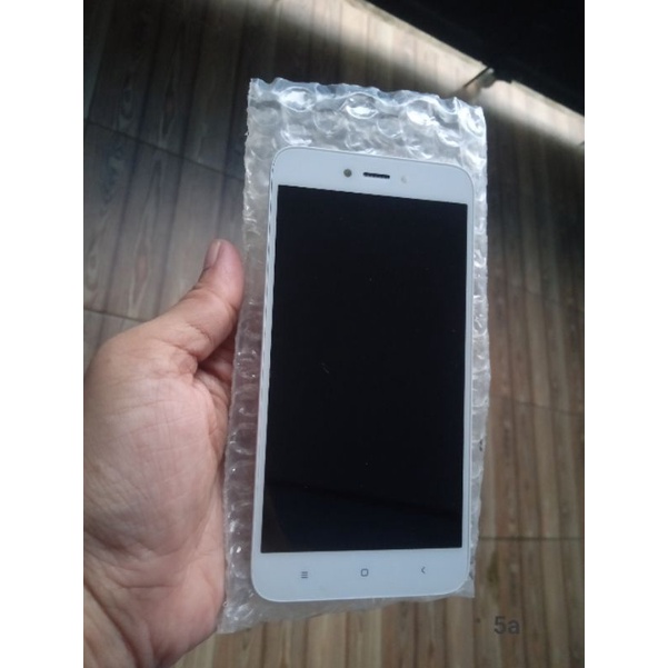 LCD Xiaomi 5a Plus Frame Original Copotan - Putih