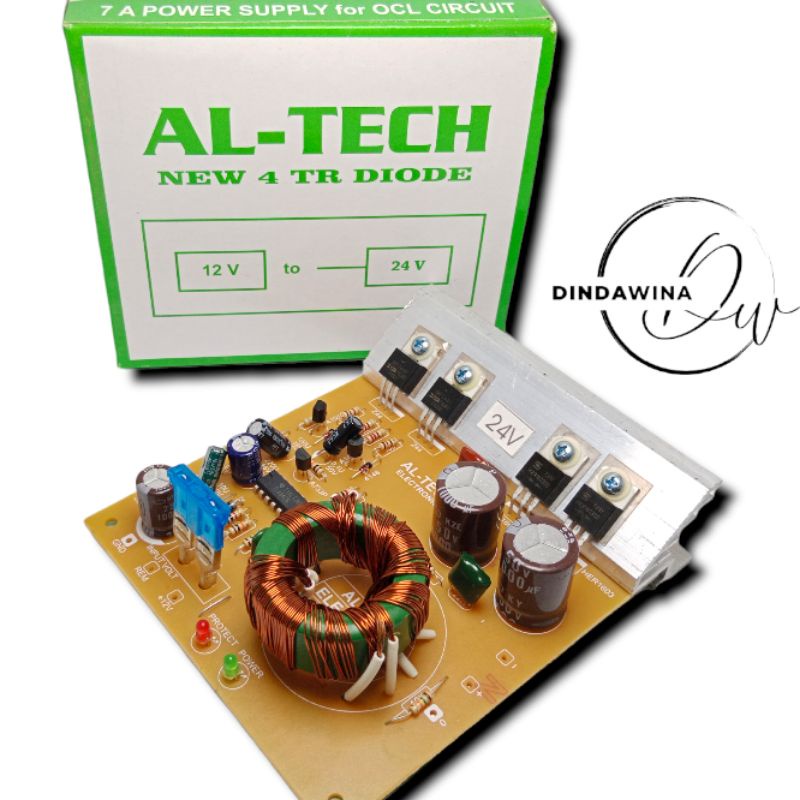 KIT INVERTER 12DC TO 24 CT CONVERTER DC TO AC 24 VOLT KIT INVERTER DC 24 VOLT ALTECH
