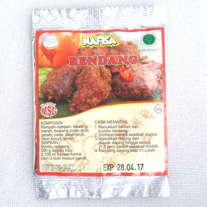 PROMO! Nafisa Bumbu Masak (20 varian)