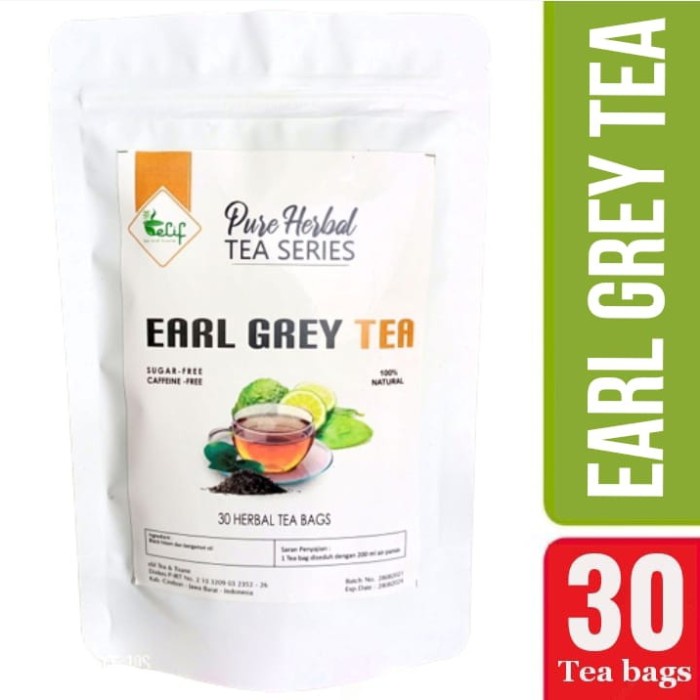 

(BISA COD) Earl Grey Tea : Black Tea and Bergamot Oil (2 g × 30 Tea Bag)