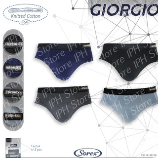  Celana  Dalam  Underwear Pria Sorex  38228 isi 2pcs 