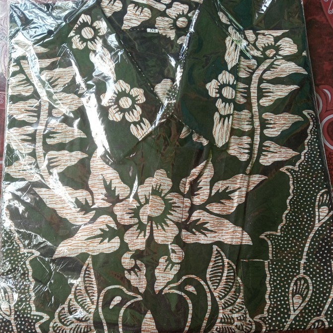 Bisa Cod_hem Batik Pekalongan_hem Batik Pria Cowok Lengan Pendek_fashion Pria_007