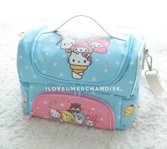 Lunch Bag model Double Decker Smiggle Tas Bekal anak bekel  lunchbag