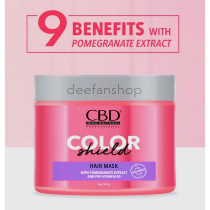 CBD Keratin Pro Color Shield Treatment - Daily Hair Mask | Vitamin spa