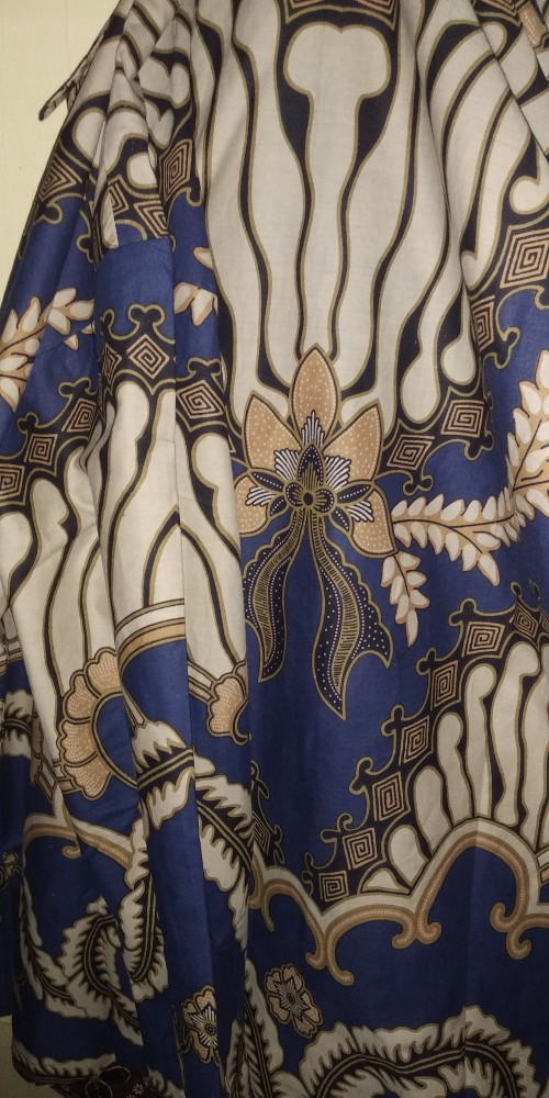 Pitojiwo Kemeja Batik Pria Lengan Panjang Full Furing Bahan Katun Batu Raden