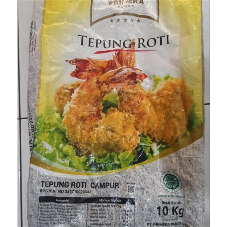 BREADCRUMB MIX 1 KG - TEPUNG PANIR PRIMERA PANCO - TEPUNG ROTI