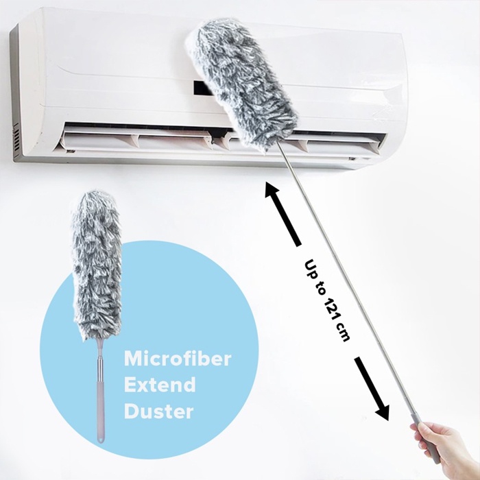 Kemoceng Microfiber Duster Kent Extendable Bisa Tekuk