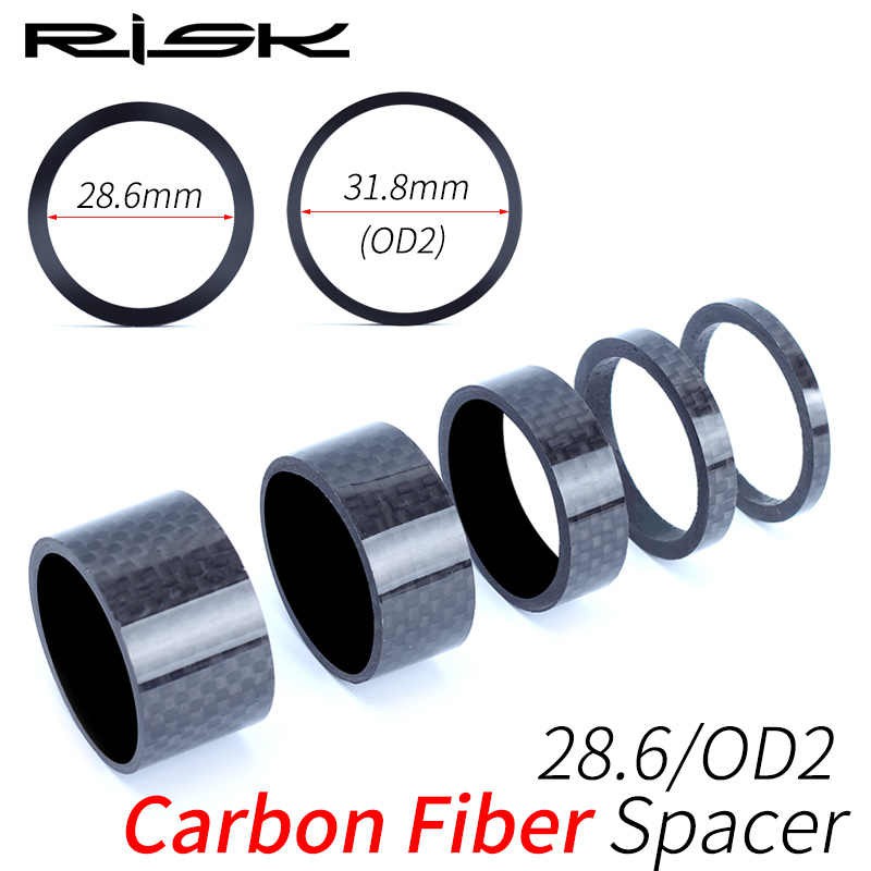 YGRETTE - RISK RING Spacer Carbon SERTA KARBON 3mm 5mm 10mm 15mm 20mm Ring Headset Sepeda