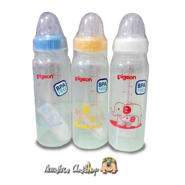 Pigeon Botol Standard Neck 240ml (Satuan) Botol Susu Bayi BPA Free