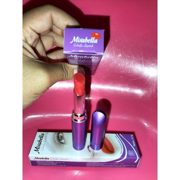 Mirabella Colorfix Lipstik No.60 &amp; 50