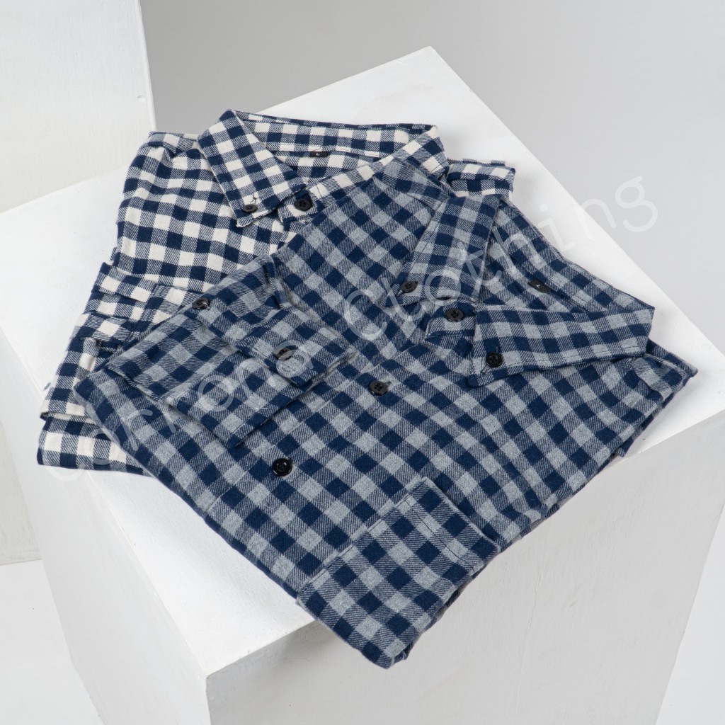 KEMEJA FLANEL PRIA - KEMEJA KOTAK-KOTAK PRIA - KEMEJA MOTIF KOTAK