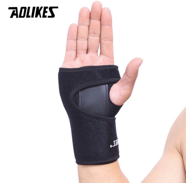 1676 AOLIKES WRIST RECOVERY WRAP SUPPORT BAND STRAP SARUNG TANGAN