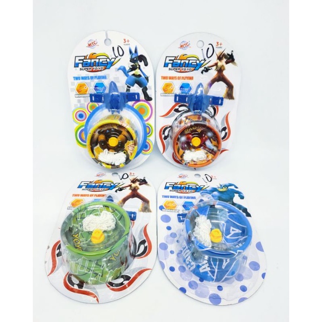Mainan yoyo besi karakter/ yoyo besi gambar