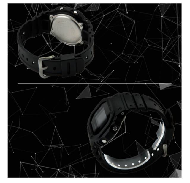 Jam Tangan Pria Sporty Digital DW-5600 Black Hitam FASHION KARET Rubber ANALOG QUARTZ MEWAH ELEGAN