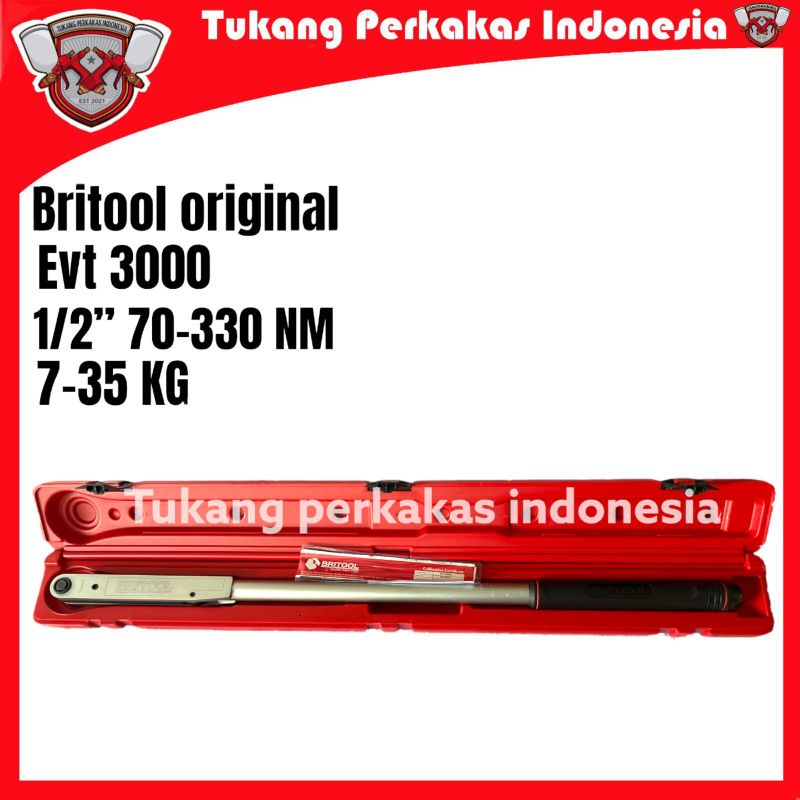 BRITOOL EVT 3000 AEX  KUNCI TORSI MOMEN 1/2 INCH TORQUE WRENCH EVT 3000 AEX