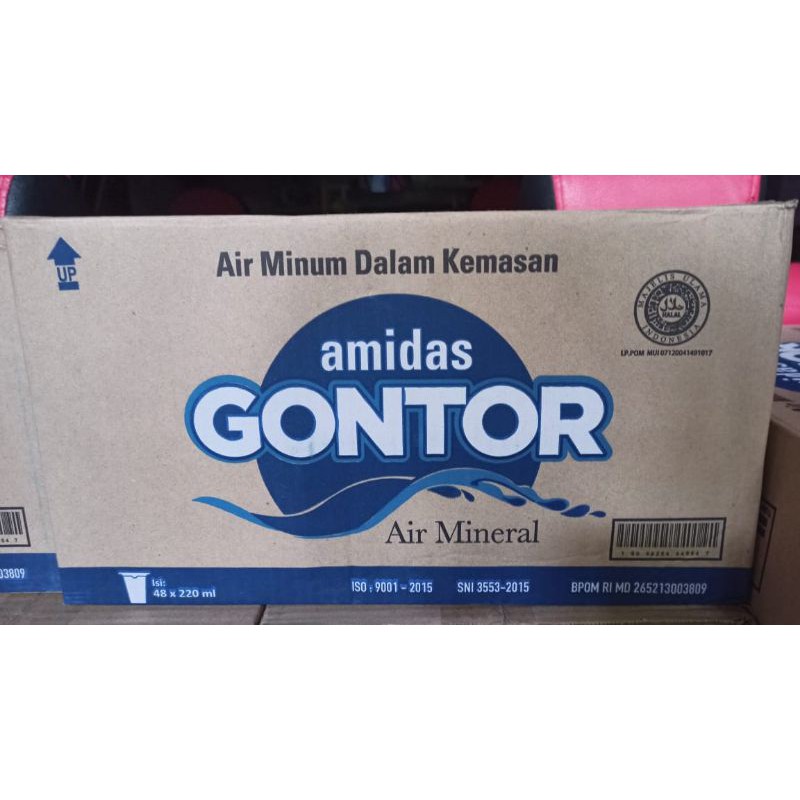 AIR MINERAL AMIDAS GONTOR