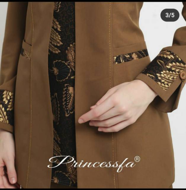 BLAZER PRINCESSFA / SERAGAM PNS/PEMDA WANITA BEST SELLER