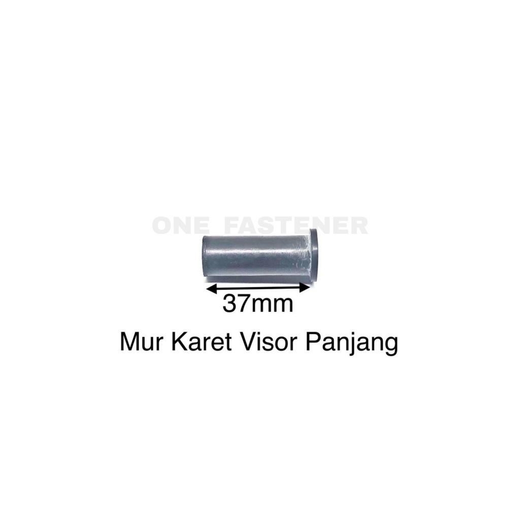 v284 Mur Karet Panjang M6 ganjel Fairing visor windshield 6mm baut 10 6x37 panjang 3.7cm