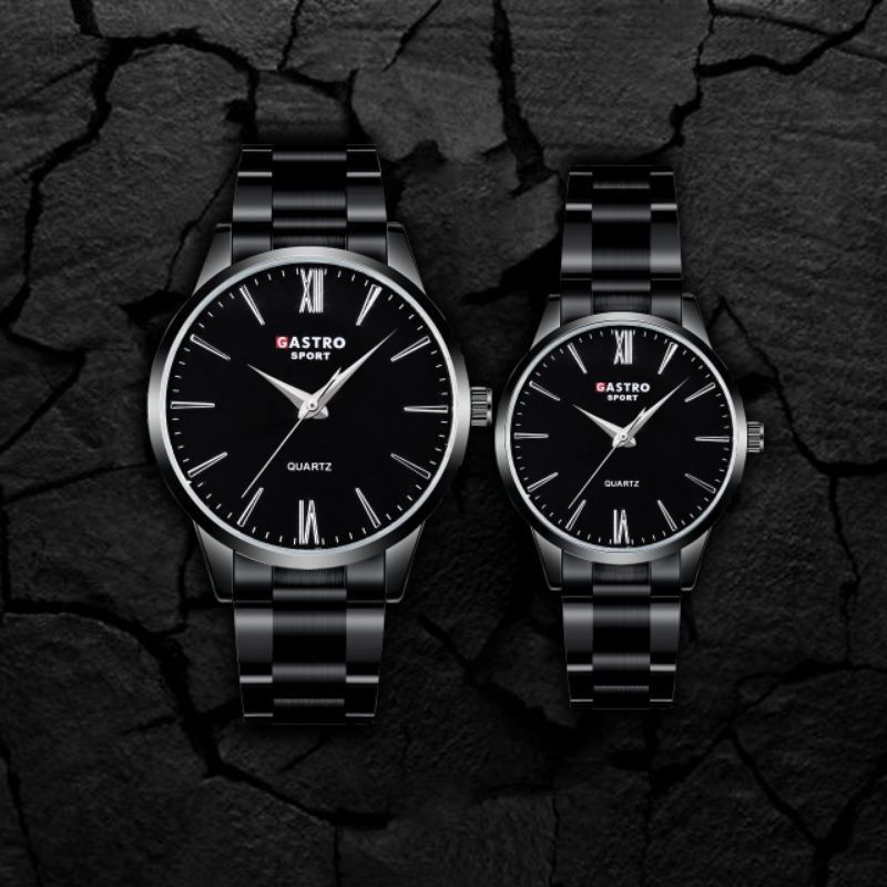 Jam Tangan Cauple Gastro Rantai Besi
