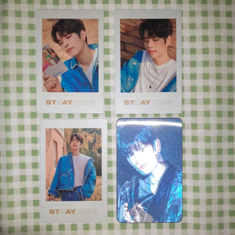 KIM SEUNGMIN STRAY KIDS PHOTOCARD LENTICULAR POLAROID PC UNLOCK GOLIVE INLIFE