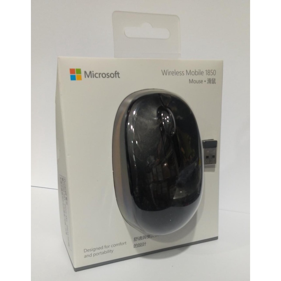 Microsoft 1850 Wireless Mouse - Garansi Resmi