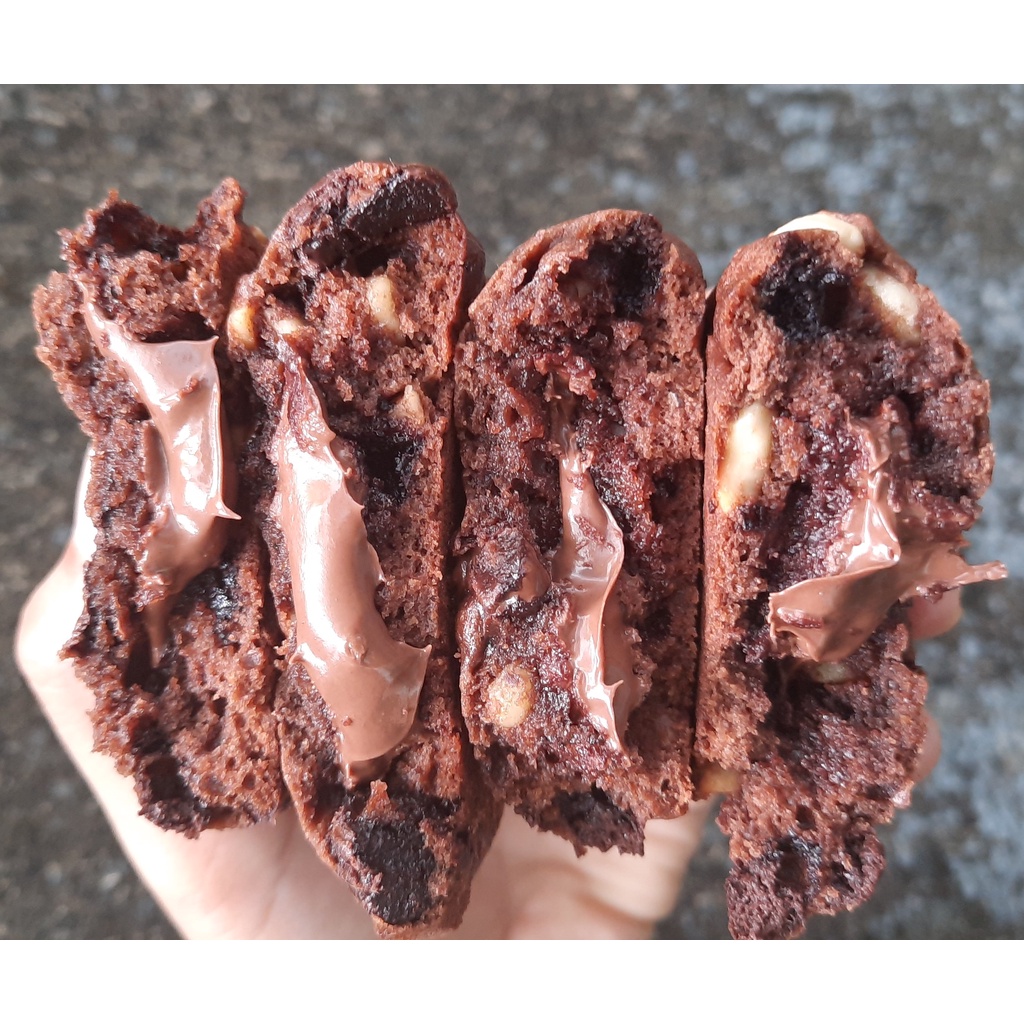 

Nutella cookie/Soft baked Cookie