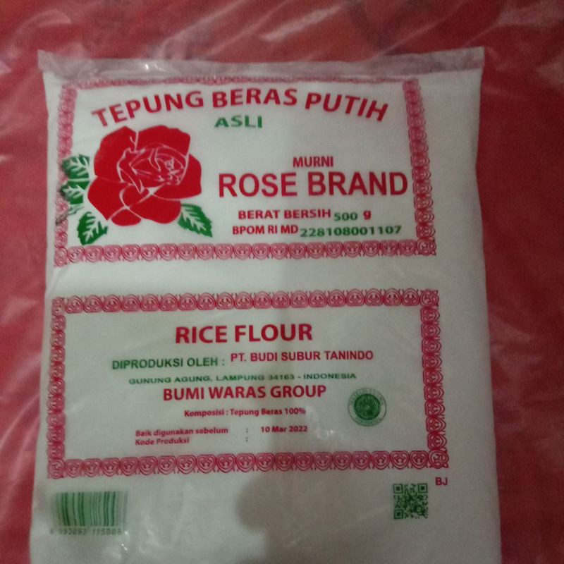 

tepung beras rose brand