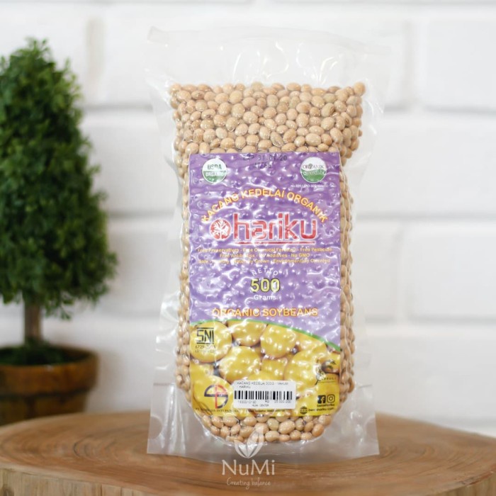 

10cscss Organic Soy Bean | Kacang Kedelai Organik 500G Hariku Dscscv