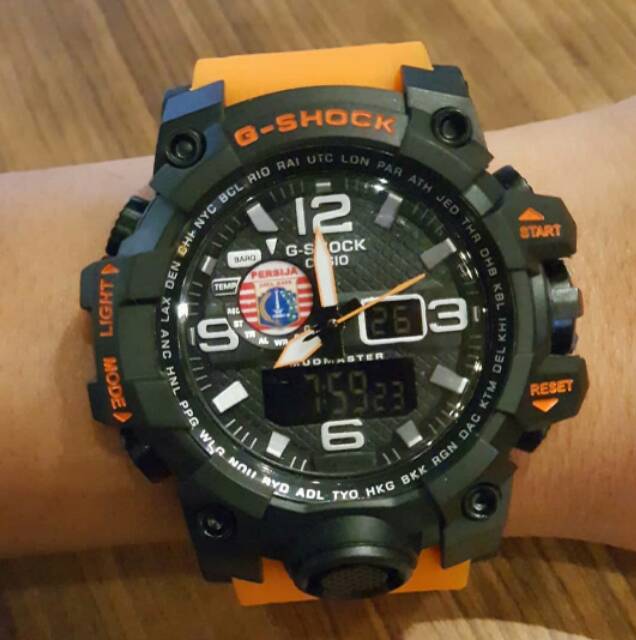 [EXCLUSIVE] JAM TANGAN PERSIJA DUAL TIME TALI ORENS