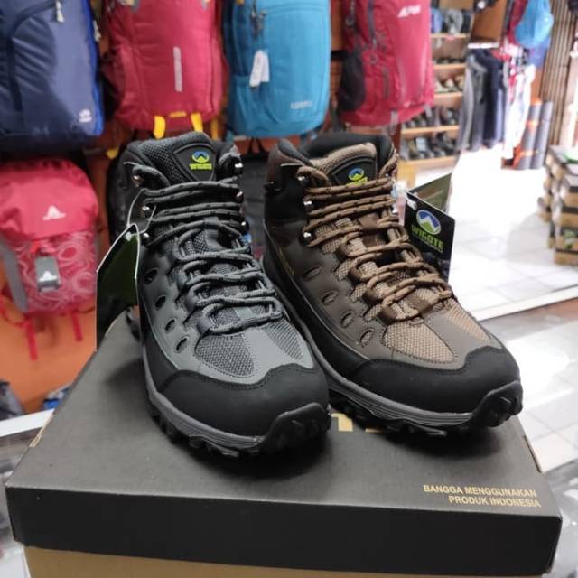 Sepatu Gunung Sepatu Hiking Sepatu Trekking Wigote Logan Original