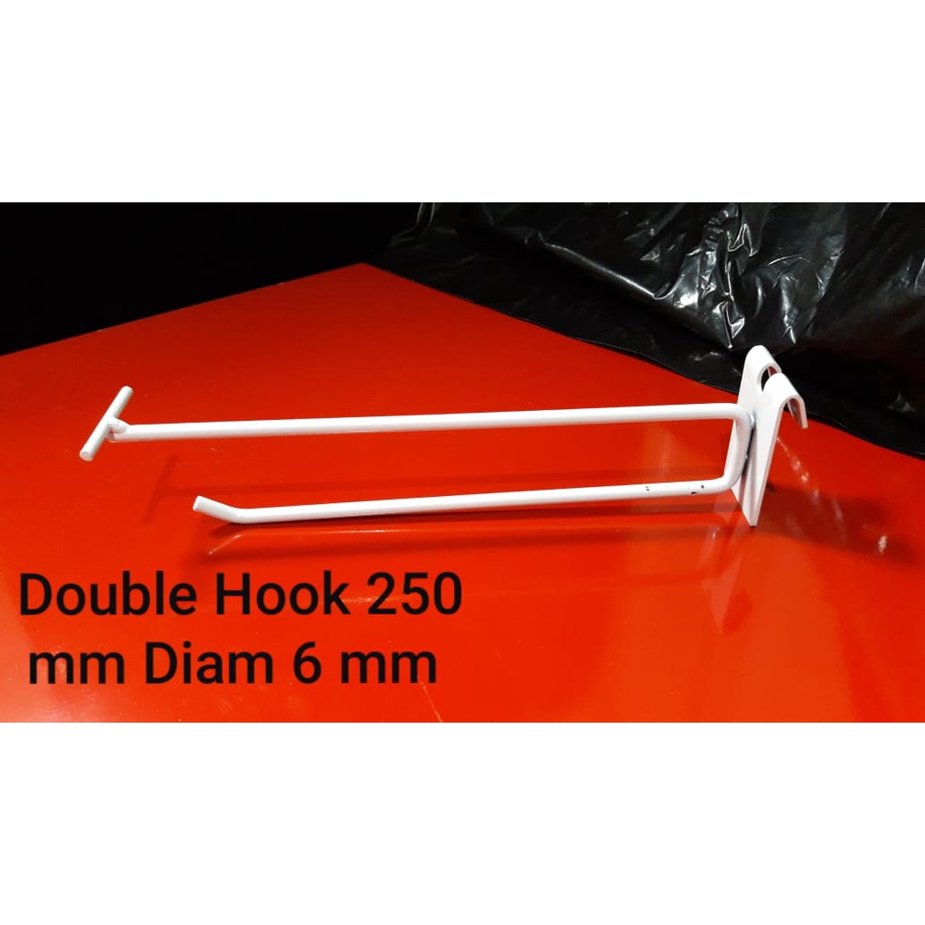 HOOK RAM - DOUBLE HOOK RAM 6 MM 25 CM