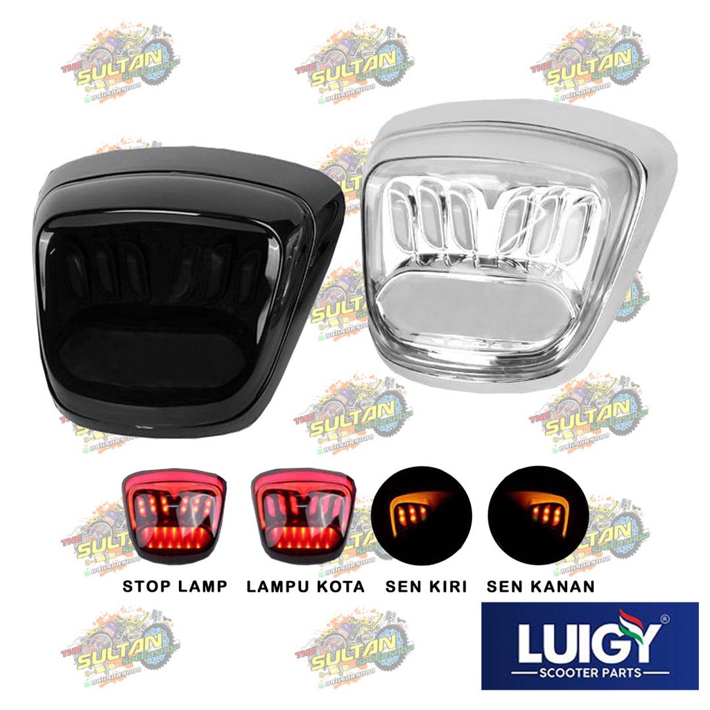 STOPLAMP LED + LIST LUIGY LV-10 VESPA SPRINT PRIMAVERA