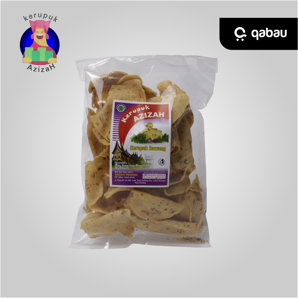 

Kerupuk Bawang Azizah 250 Gram