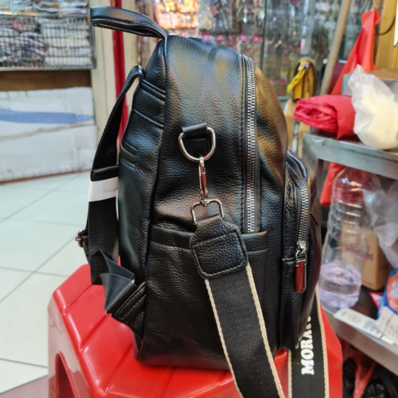 Ransel import wanita / ransel wanita kulit jeruk / tas punggung kulit jeruk wanita uk 30x27x12