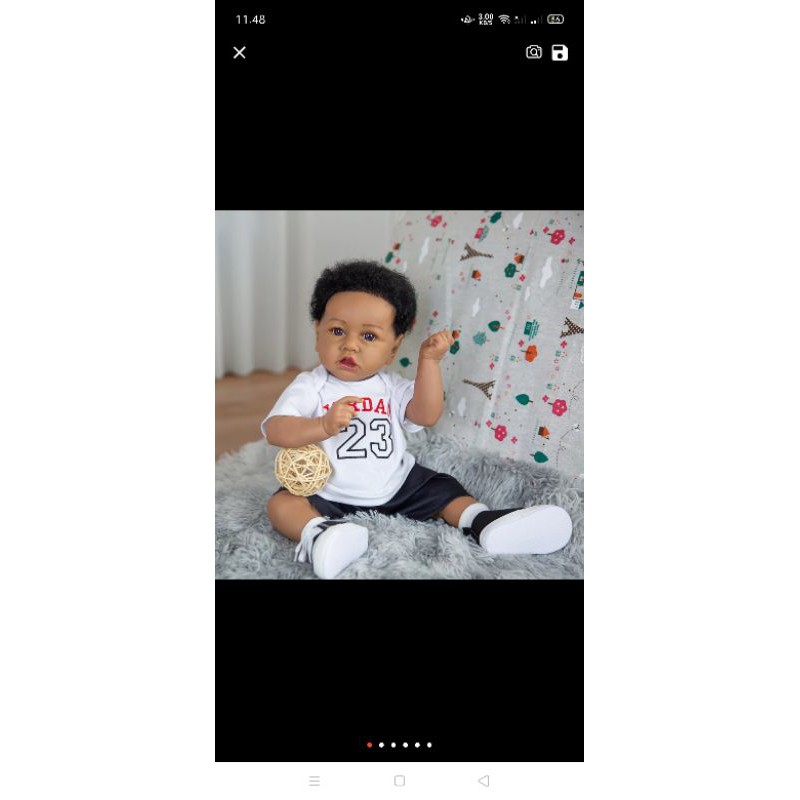 Reborn Boneka Bayi Manusia Hidup Reborn Bayi Pakaian Olahraga Anak Bayi Boneka Penuh Vinyl