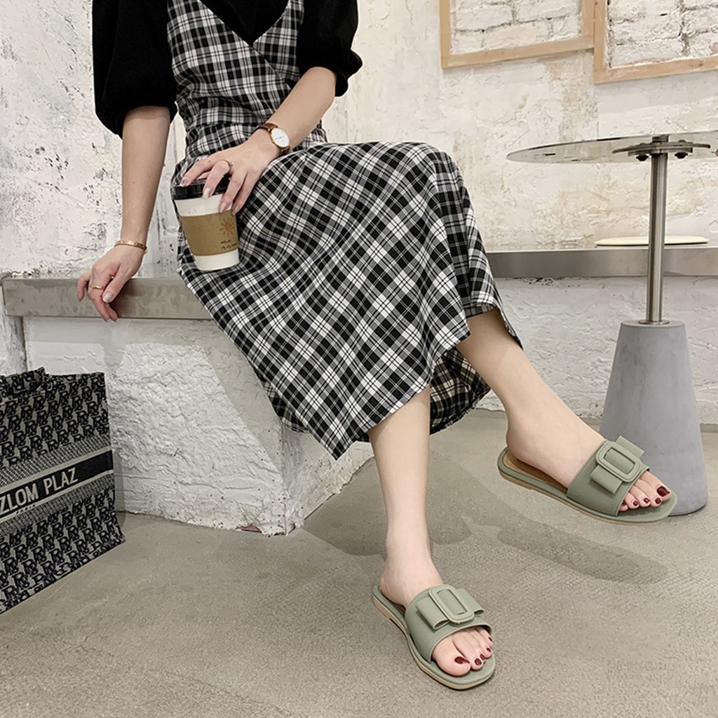 ☀ACCBAYI☀ SF11 Sandal Slop Wanita / Sandal Wanita / Sandal Fashion Murah Import