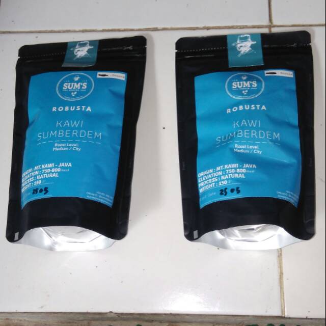 

Kopi bubuk robusta kawi