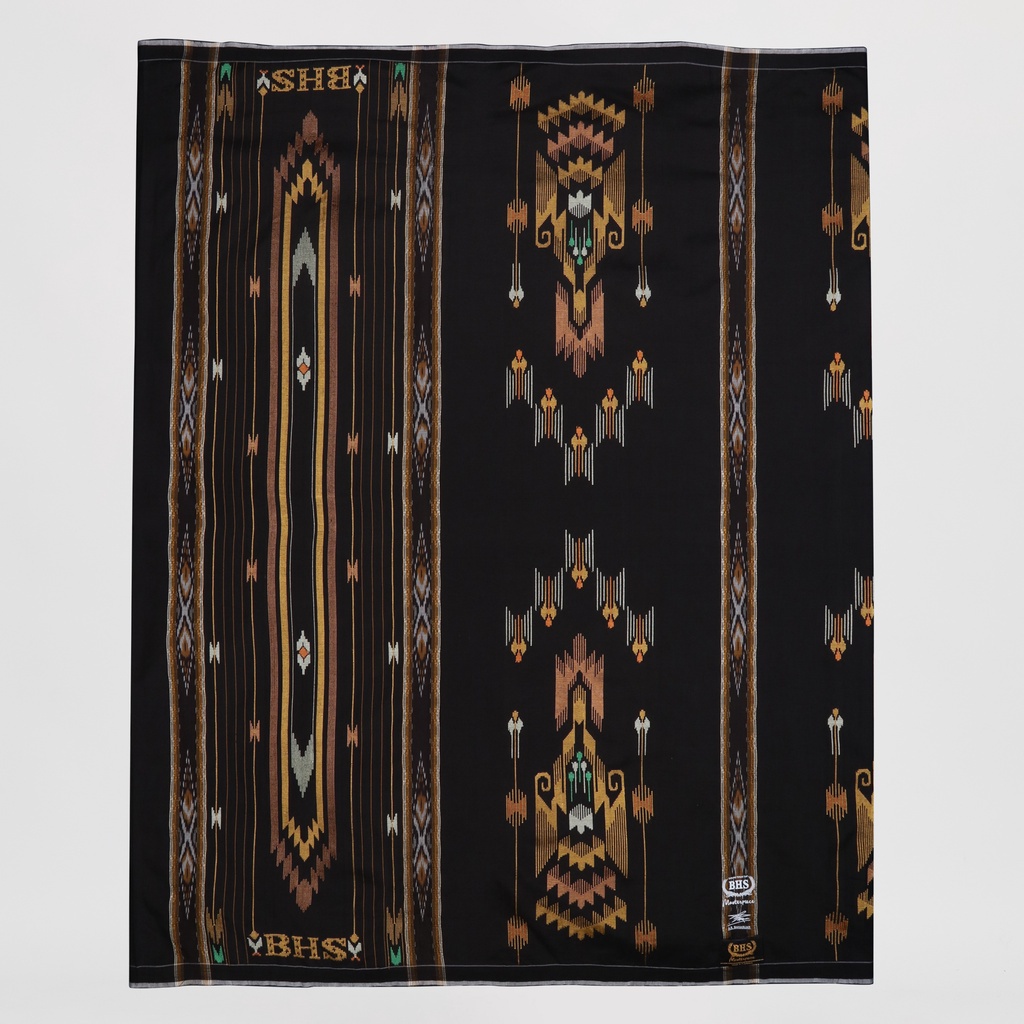 Sarung BHS Masterpiece Gold Motif Songket Idaman Diamond Hitam Gold 01 // BHS SID MASTERPIECE