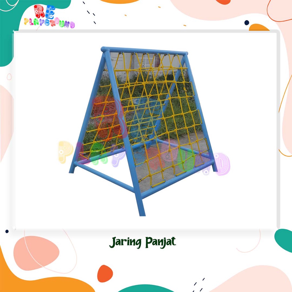 MAINAN ANAK OUTBOND / PLAYGROUND / JARING / BESI GALVANIS